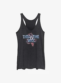 Star Wars The Mandalorian Space Chrome Girls Tank