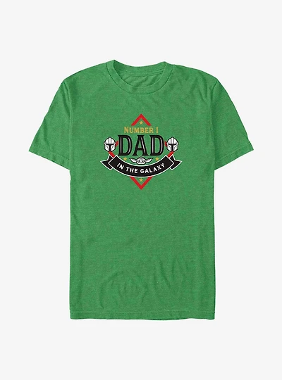Star Wars The Mandalorian Father's Day Number One Dad T-Shirt
