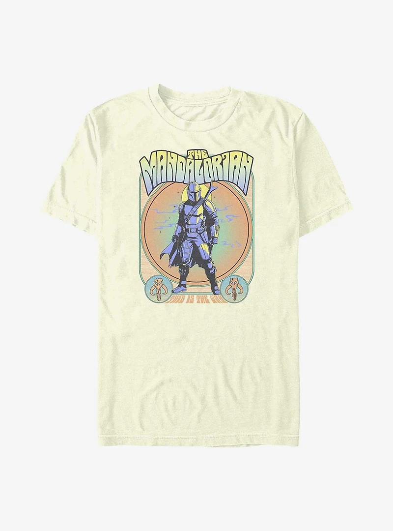 Star Wars The Mandalorian Retro Mando T-Shirt
