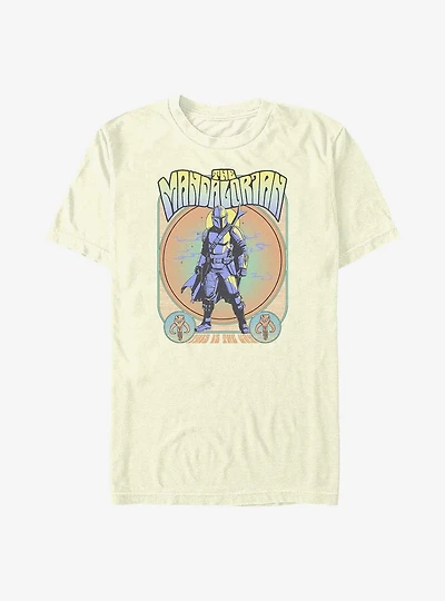 Star Wars The Mandalorian Retro Mando T-Shirt