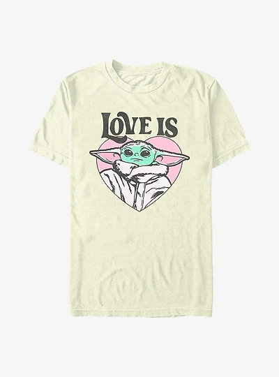 Star Wars The Mandalorian Valentine's Day Love Is Grogu T-Shirt