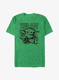 Star Wars The Mandalorian This Way Child T-Shirt