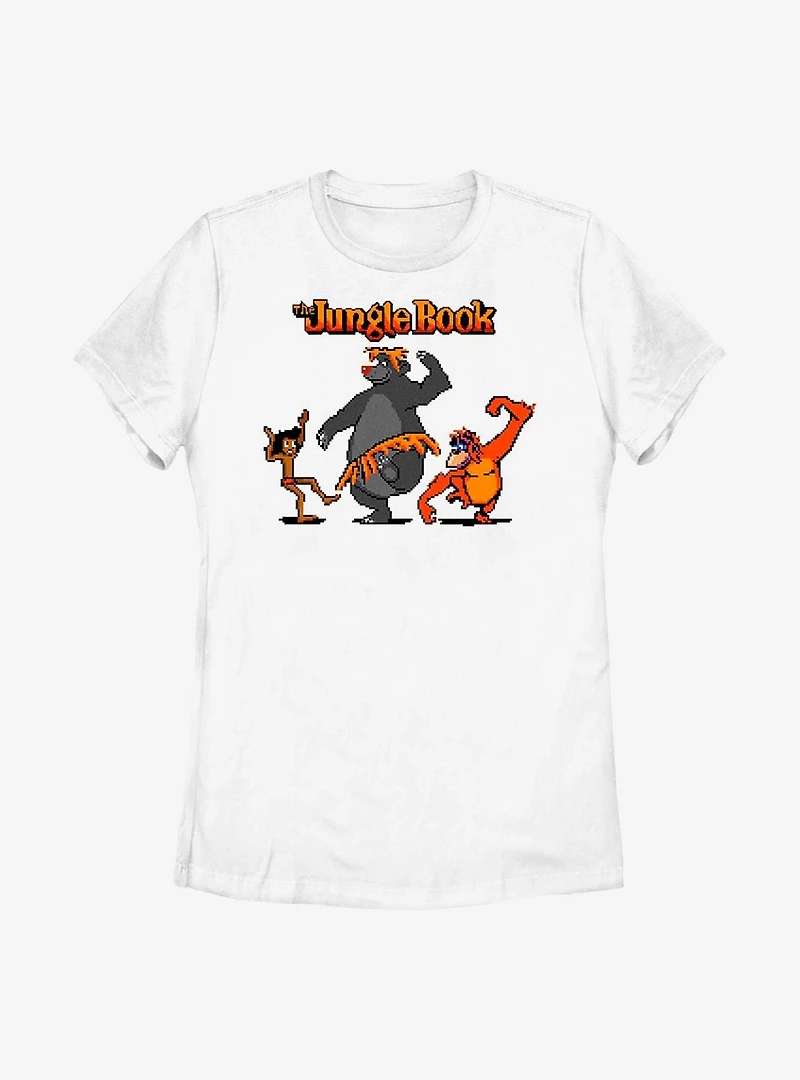 Disney The Jungle Book 8-Bit Like You Womens T-Shirt