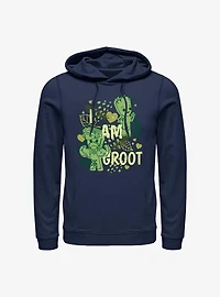 Marvel I Am Groot Leaf Heart Hoodie