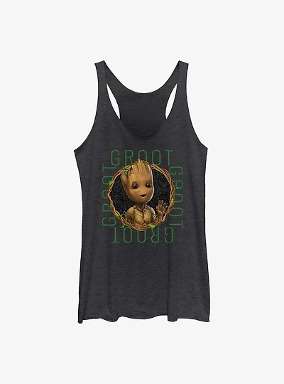 Marvel I Am Groot Focus Womens Tank Top