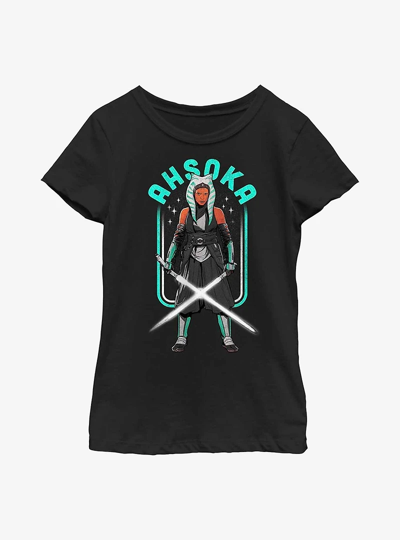 Star Wars The Mandalorian Amongst Stars Youth Girls T-Shirt
