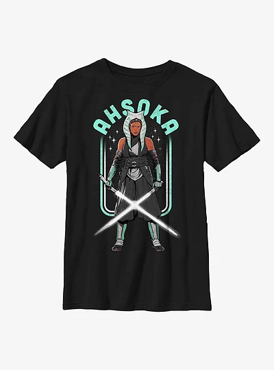Star Wars The Mandalorian Amongst Stars Youth T-Shirt