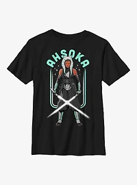 Star Wars The Mandalorian Amongst Stars Youth T-Shirt
