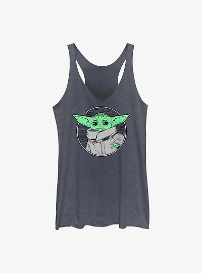 Star Wars The Mandalorian Child Force Womens Tank Top