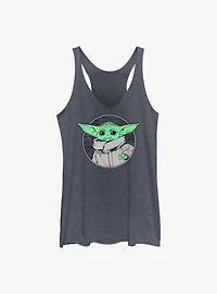 Star Wars The Mandalorian Child Force Womens Tank Top