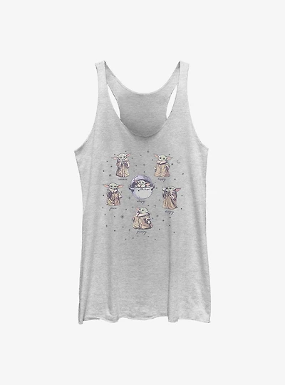 Star Wars The Mandalorian Child Title Womens Tank Top