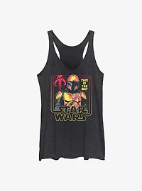 Star Wars The Mandalorian Protector Womens Tank Top