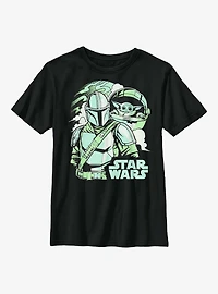 Star Wars The Mandalorian Pop Youth T-Shirt