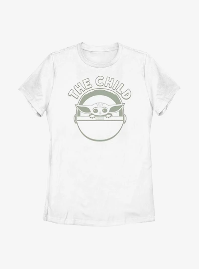 Star Wars The Mandalorian Child Simple Womens T-Shirt