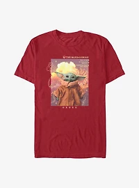 Star Wars The Mandalorian Child Photo Celestial T-Shirt