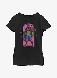 Star Wars The Mandalorian Sunset Spectacular Youth Girls T-Shirt