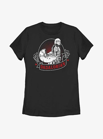 Star Wars The Mandalorian Badge Womens T-Shirt
