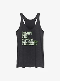 Star Wars The Mandalorian Little Things Womens Tank Top