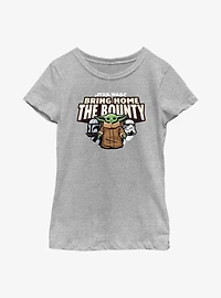 Star Wars The Mandalorian Bhtb Graphic Youth Girls T-Shirt