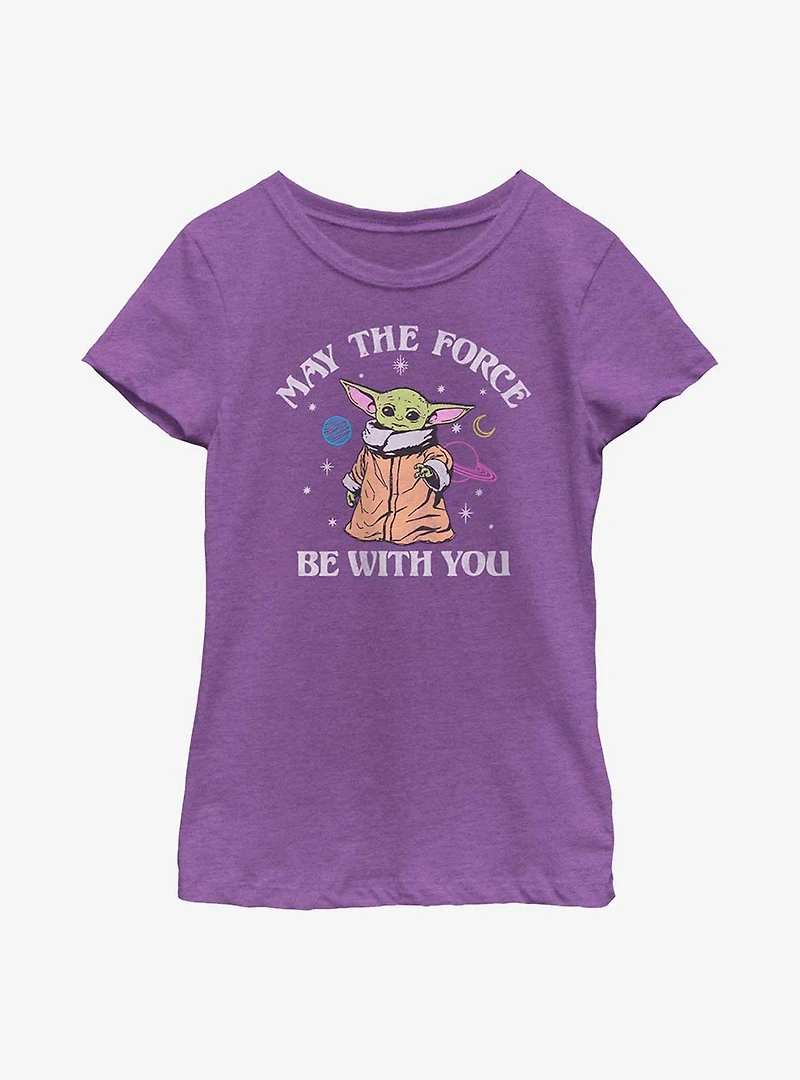Star Wars The Mandalorian Child Force Youth Girls T-Shirt