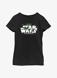 Star Wars The Mandalorian Child Hold Alt Youth Girls T-Shirt