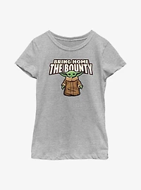 Star Wars The Mandalorian Child Logo Youth Girls T-Shirt