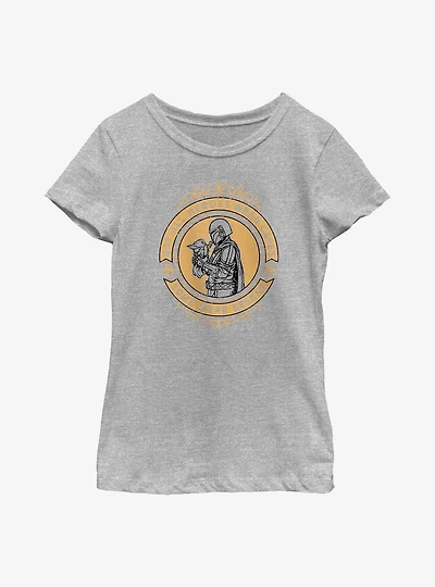 Star Wars The Mandalorian Gate Youth Girls T-Shirt
