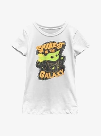 Star Wars The Mandalorian Spookiest Galaxy Youth Girls T-Shirt