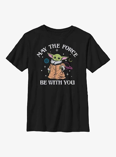 Star Wars The Mandalorian Child Force Youth T-Shirt