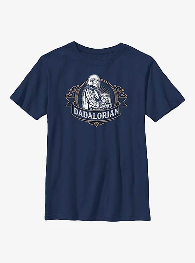 Star Wars The Mandalorian Banner Youth T-Shirt