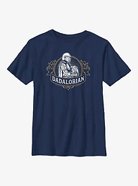 Star Wars The Mandalorian Banner Youth T-Shirt