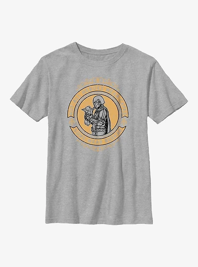Star Wars The Mandalorian Gate Youth T-Shirt