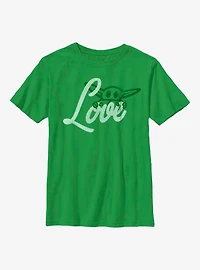 Star Wars The Mandalorian Love Youth T-Shirt