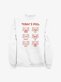 Disney Pixar Turning Red I Feel Sweatshirt