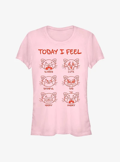 Disney Pixar Turning Red I Feel Girls T-Shirt