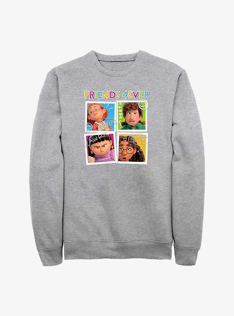 Disney Pixar Turning Red Friends 4Ever Sweatshirt