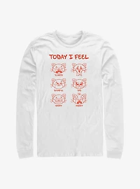 Disney Pixar Turning Red I Feel Long Sleeve T-Shirt