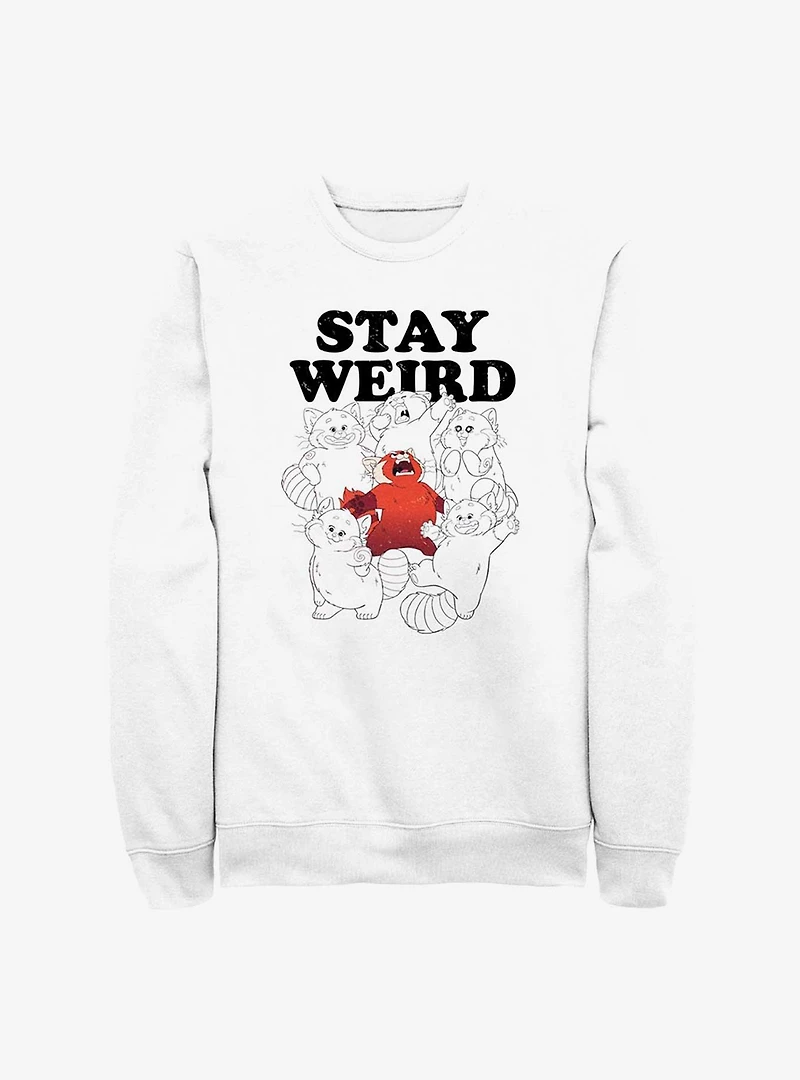 Disney Pixar Turning Red Stay Weird Sweatshirt