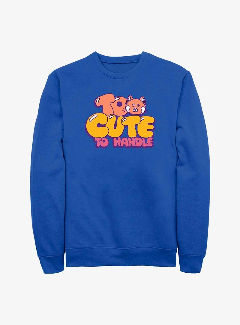 Disney Pixar Turning Red Too Cute Sweatshirt