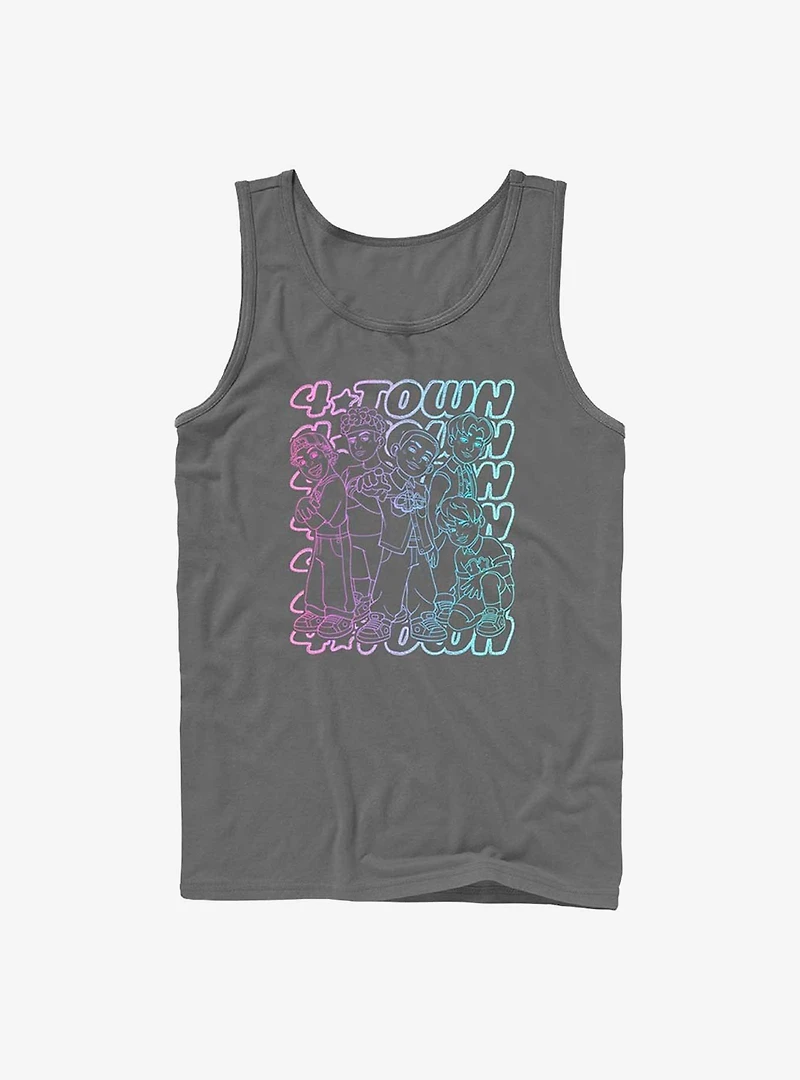 Disney Pixar Turning Red Pastel 4Town Tank