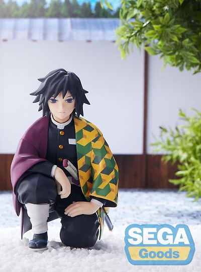 Sega Demon Slayer: Kimetsu no Yaiba Perching Giyu Tomioka Figure (Hashira Meeting Ver.)