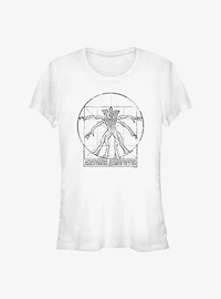 Stranger Things Anatomy of Demogorgon Girls T-Shirt