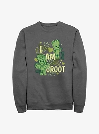 Marvel Guardians of the Galaxy Cutesy Groot Sweatshirt