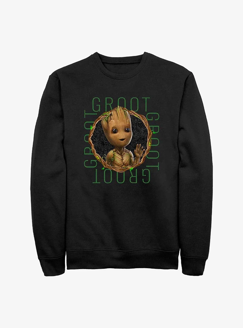 Marvel Guardians of the Galaxy Groot Focus Sweatshirt