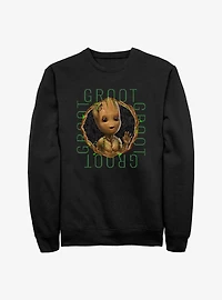 Marvel Guardians of the Galaxy Groot Focus Sweatshirt