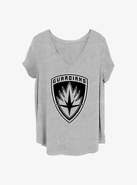 Marvel Guardians of the Galaxy Emblem Girls T-Shirt Plus