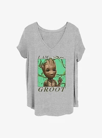 Marvel Guardians of the Galaxy Jungle Vibes Girls T-Shirt Plus