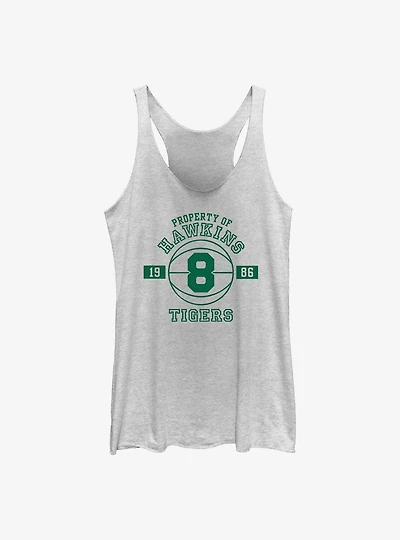 Stranger Things Property Of Hawkins Tigers Girls Tank