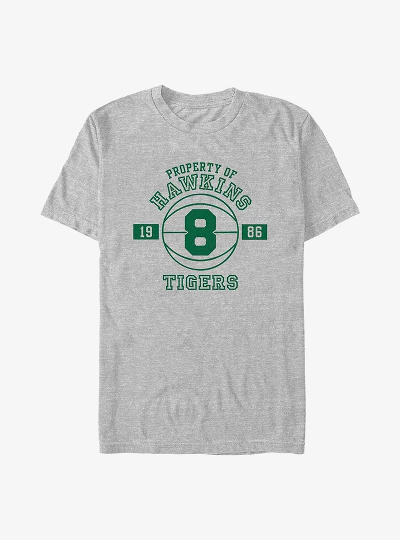 Stranger Things Property Of Hawkins Tigers T-Shirt