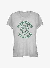 Stranger Things Hawkins Tigers Logo Girls T-Shirt